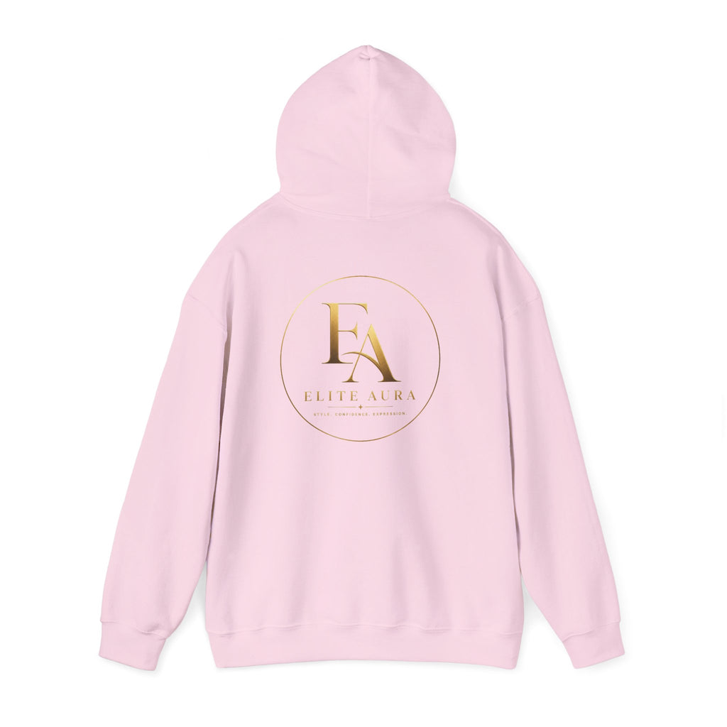 Soft Girl Hoodie — “Soft Girl Hard Work Big Dreams” Pink Floral Graphic Hoodie